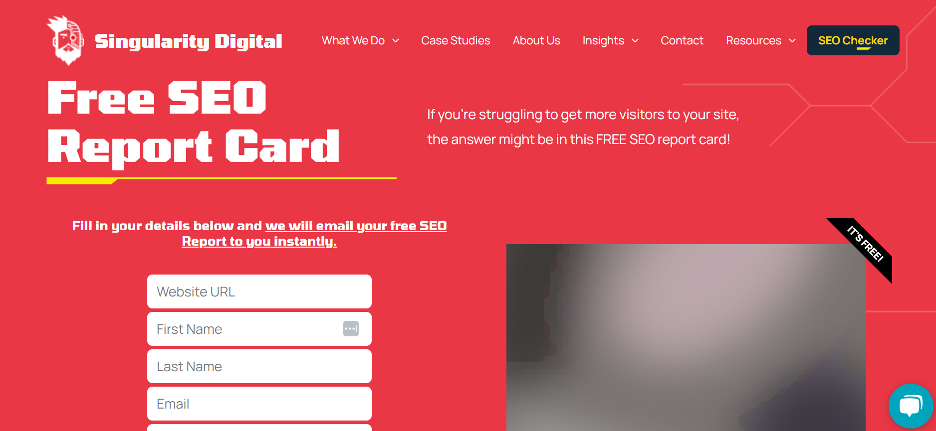 SEO Report Card by Singularity Digital